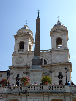 Частный гид (только для Вас) в течение 3 часов пешеходная экскурсия в центре Рима - Церковь Trinità dei Monti