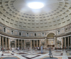 Внутренний вид Пантеона